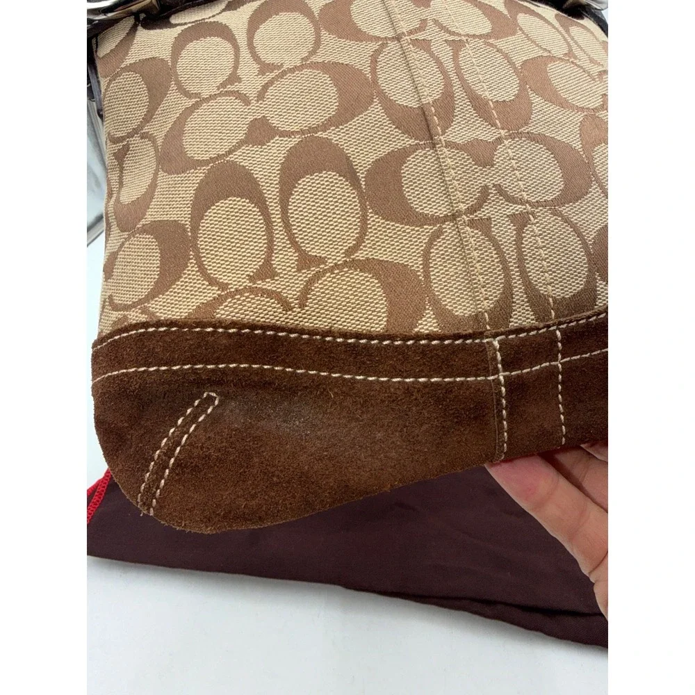 Coach signature jacquard